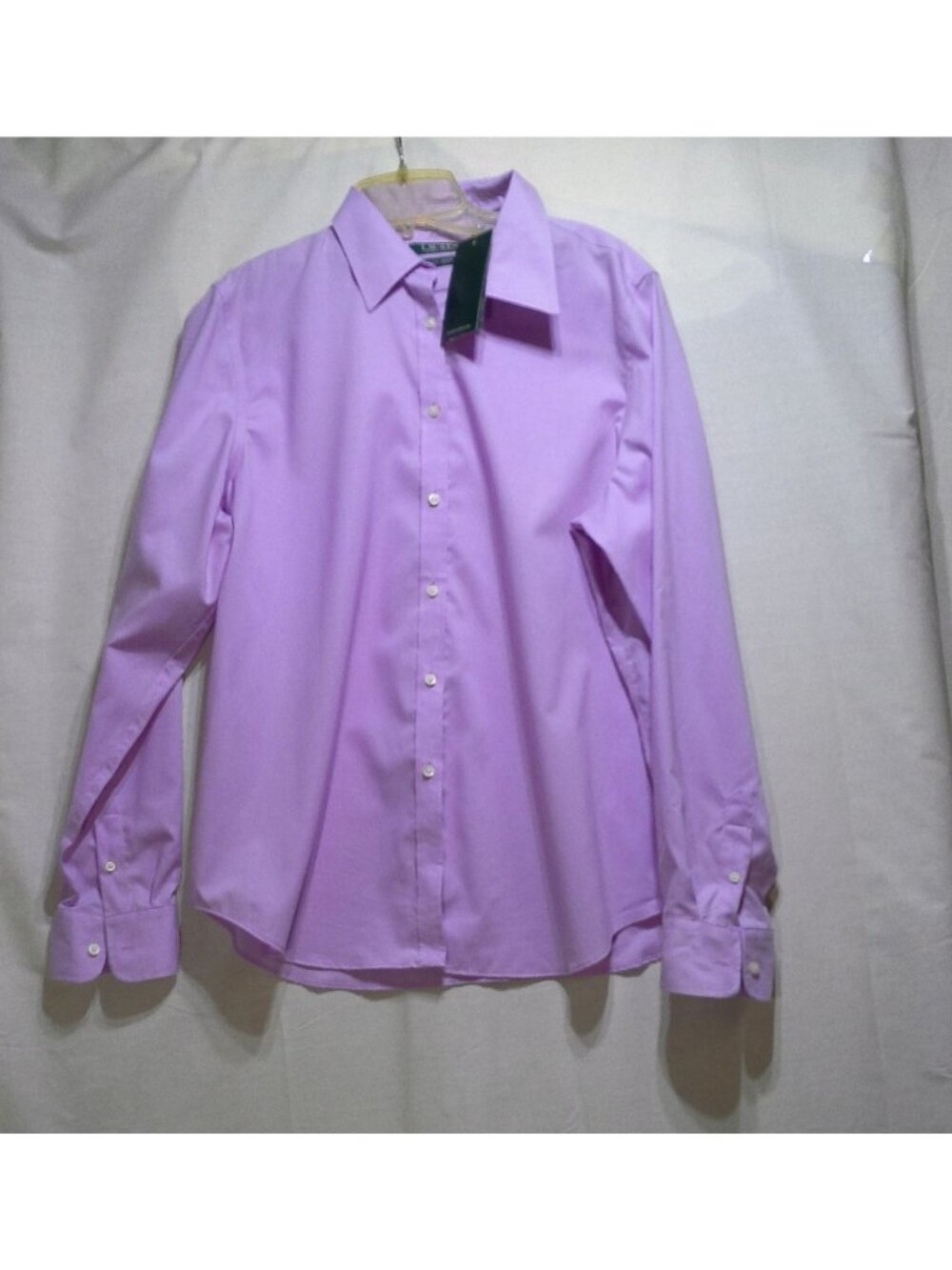 Lauren Ralph Lauren Dress Shirt Lavender XL Business NWT